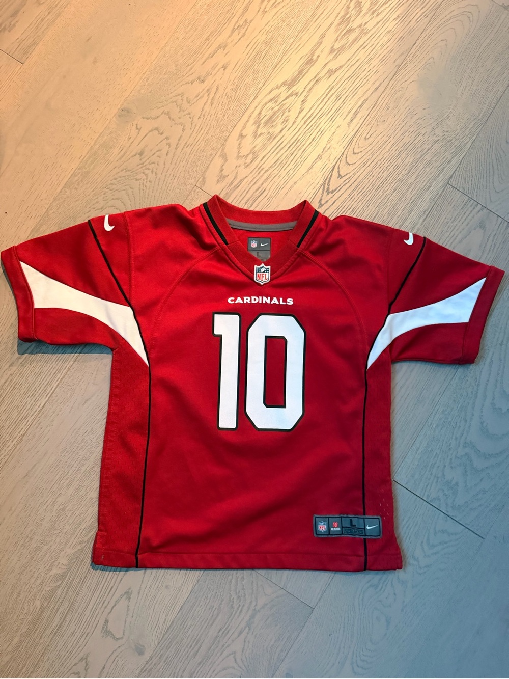 Nike NFL Arizona Cardinals DeAndre Hopkins #10 Jersey – Youth Large (L) – Red